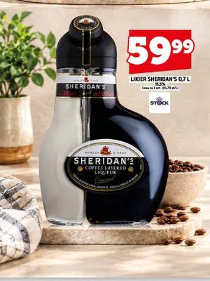 Likier Sheridan's promocja w TOPAZ