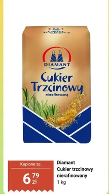 Cukier trzcinowy nierafinowany promocja w Dino