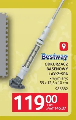 Odkurzacz basenowy Bestway Lay-Z-Spa promocja w Selgros