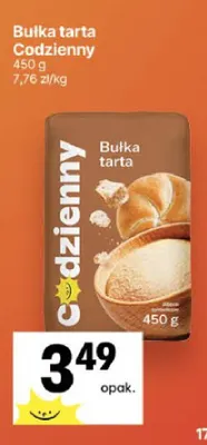 Bułka tarta Codzienny promocja w Delikatesy Centrum