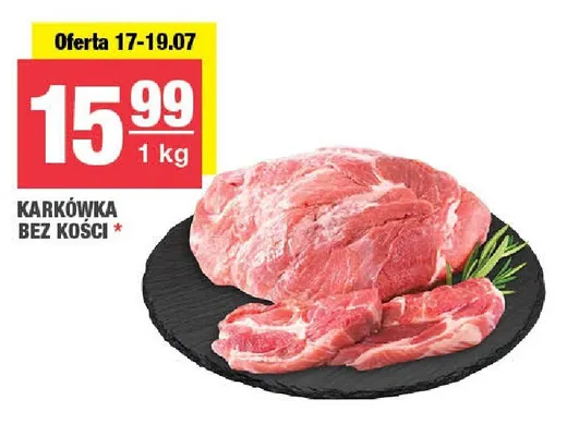 Karkówka bez kości promocja w SPAR
