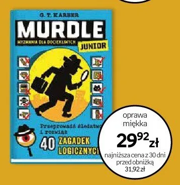 Książka Murdle Junior oprawa miękka promocja w Empik