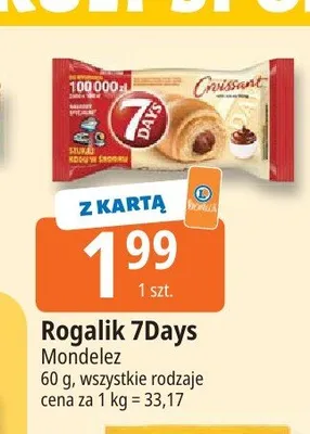 Rogalik 7Days promocja w Leclerc