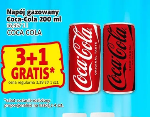 Napój gazowany Coca-Cola promocja w Prim Market