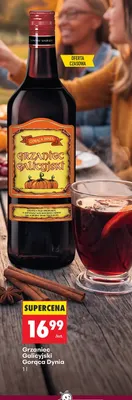Wino czerwone Grzaniec Galicyjski Gorąca Dynia promocja w Biedronka