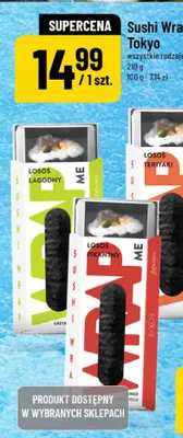 Sushi Wrap Tokyo łosoś teriyaki promocja w POLOmarket