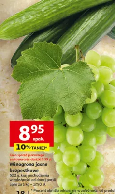 Ogórek długi promocja w Auchan