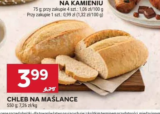 Chleb na maślance promocja w Stokrotka