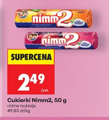 Cukierki Nimm2 promocja w Biedronka
