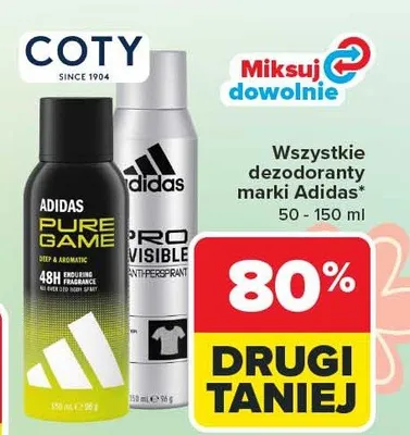 Dezodorant promocja w Carrefour Market