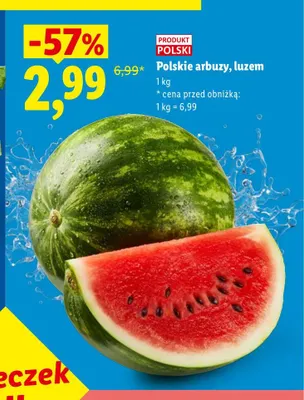 Arbuzy polskie promocja w Lidl
