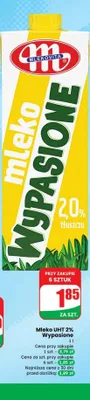 Mleko UHT 2% Wypasione promocja w Dino