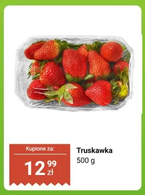 Truskawki promocja w Dino