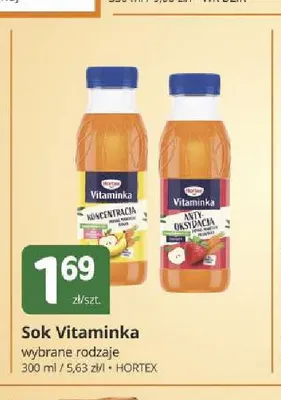 Sok Vitaminka Hortex promocja w Marketvita