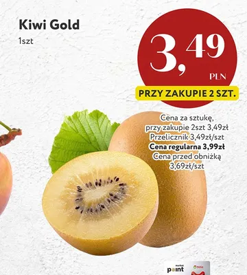 Kiwi Gold promocja w Market Point