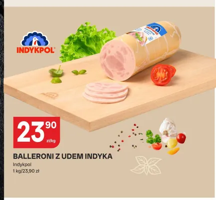 Balleroni z udem indyka Indykpol promocja w Chorten