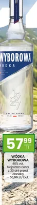 Wódka Wyborowa promocja w Twój Market