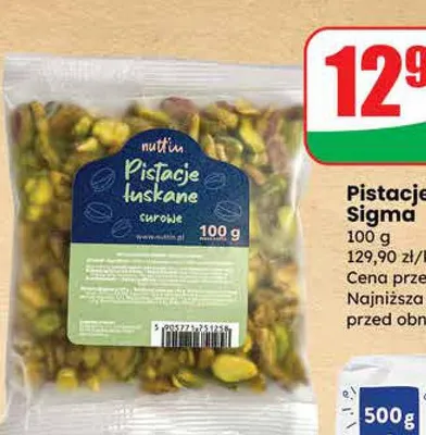 Pistacje łuskane surowe promocja w Dino