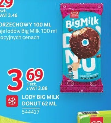 Lody Big Milk Donut promocja w Selgros