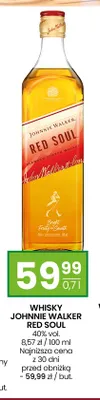 Whisky Johnnie Walker Red Soul promocja w Twój Market