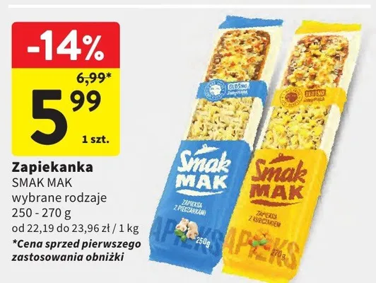 Zapiekanka wybrane rodzaje promocja w Intermarche