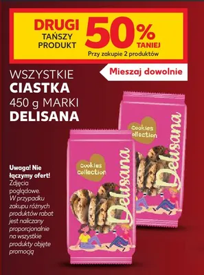 Ciastka Delisana promocja w Kaufland
