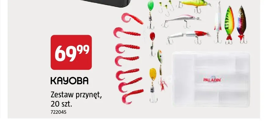 Zestaw przynęt Kayoba 20 sztuk promocja w Jula