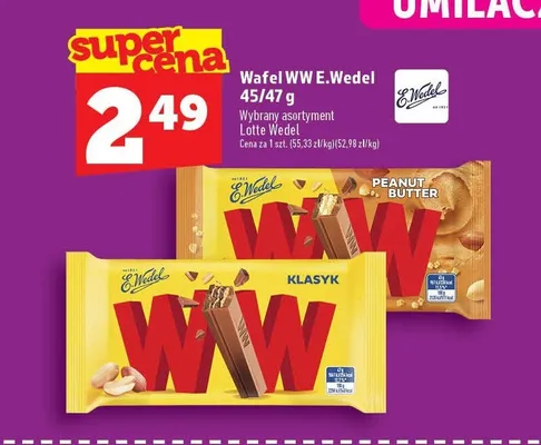 Wafel WW E.Wedel Klasyk promocja w TOPAZ