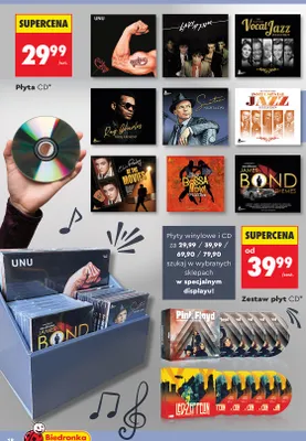 Zestaw płyt CD promocja w Biedronka