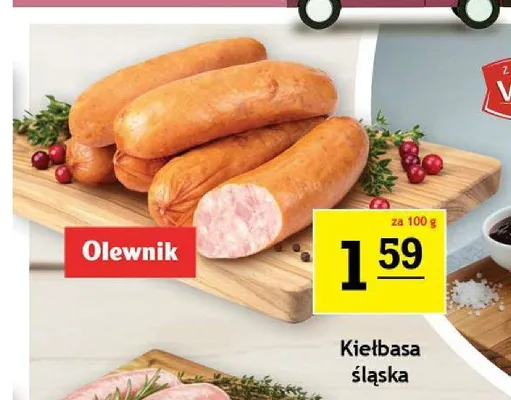 Kiełbasa śląska Olewnik promocja w Gram Market
