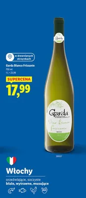 Wino Bianco Frizzante białe wytrawne promocja w Lidl