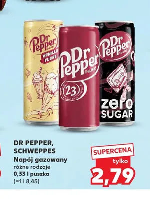 Napój gazowany Schweppes promocja w Kaufland