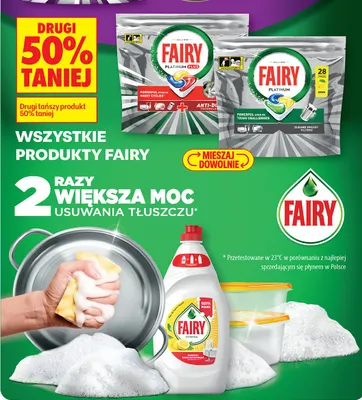 Tabletki do zmywarki Platinum Plus All In One promocja w Biedronka