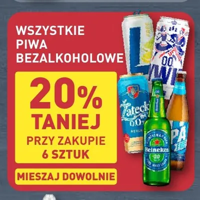 Piwa bezalkoholowe promocja w Aldi