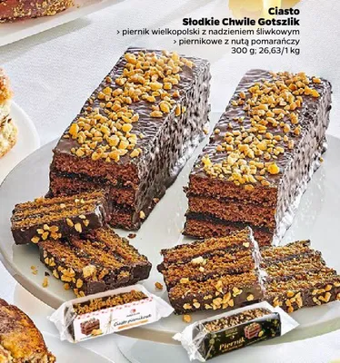 Ciasto piernikowe z nutą pomarańczy promocja w Netto