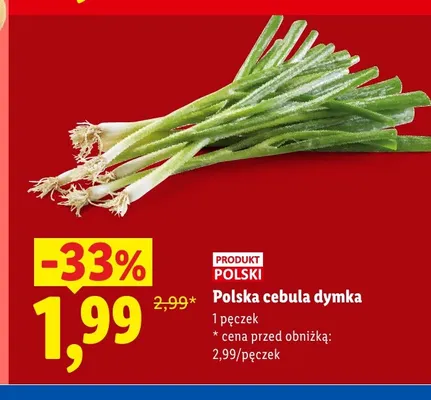 Cebula dymka polska promocja w Lidl