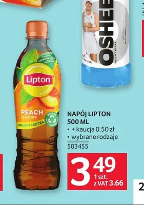 Napój Lipton promocja w Selgros