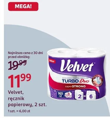 Ręcznik papierowy 2-pak promocja w Rossmann