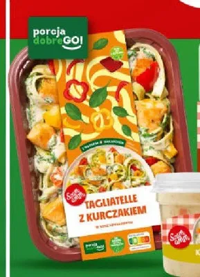 Danie gotowe Tagliatelle z kurczakiem Szamamm promocja w Żabka