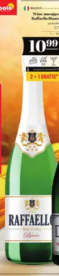 Wino musujące Raffaello Bianco półsłodkie promocja w POLOmarket