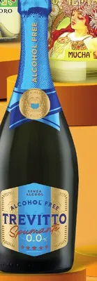Wino bezalkoholowe Trevitto Spumante promocja w Żabka