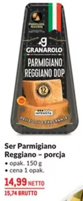 Ser Parmigiano Reggiano - porcja promocja w Makro