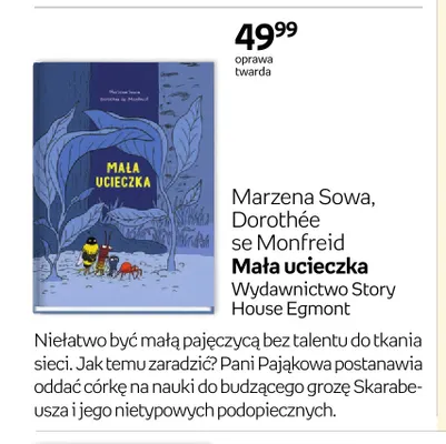 Książka Mała ucieczka promocja w Empik