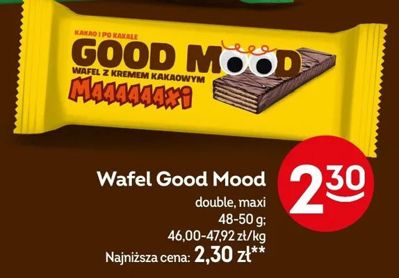 Wafel double, maxi promocja w Żabka