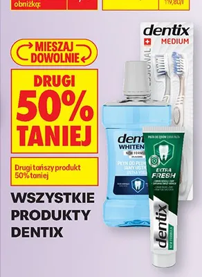 Produkty Dentix promocja w Biedronka