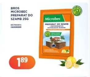 Preparat do szamb Microbec Bros promocja w Leo Market