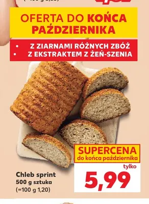 Chleb sprint promocja w Kaufland