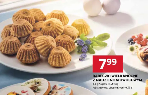 Babeczki wielkanocne z nadzieniem owocowym promocja w Stokrotka