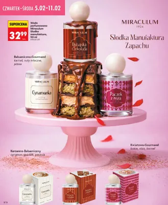 Woda perfumowana Słodka Manufaktura promocja w Biedronka