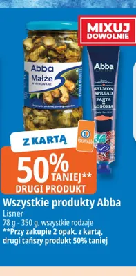 Małże marynowane Abba promocja w Leclerc